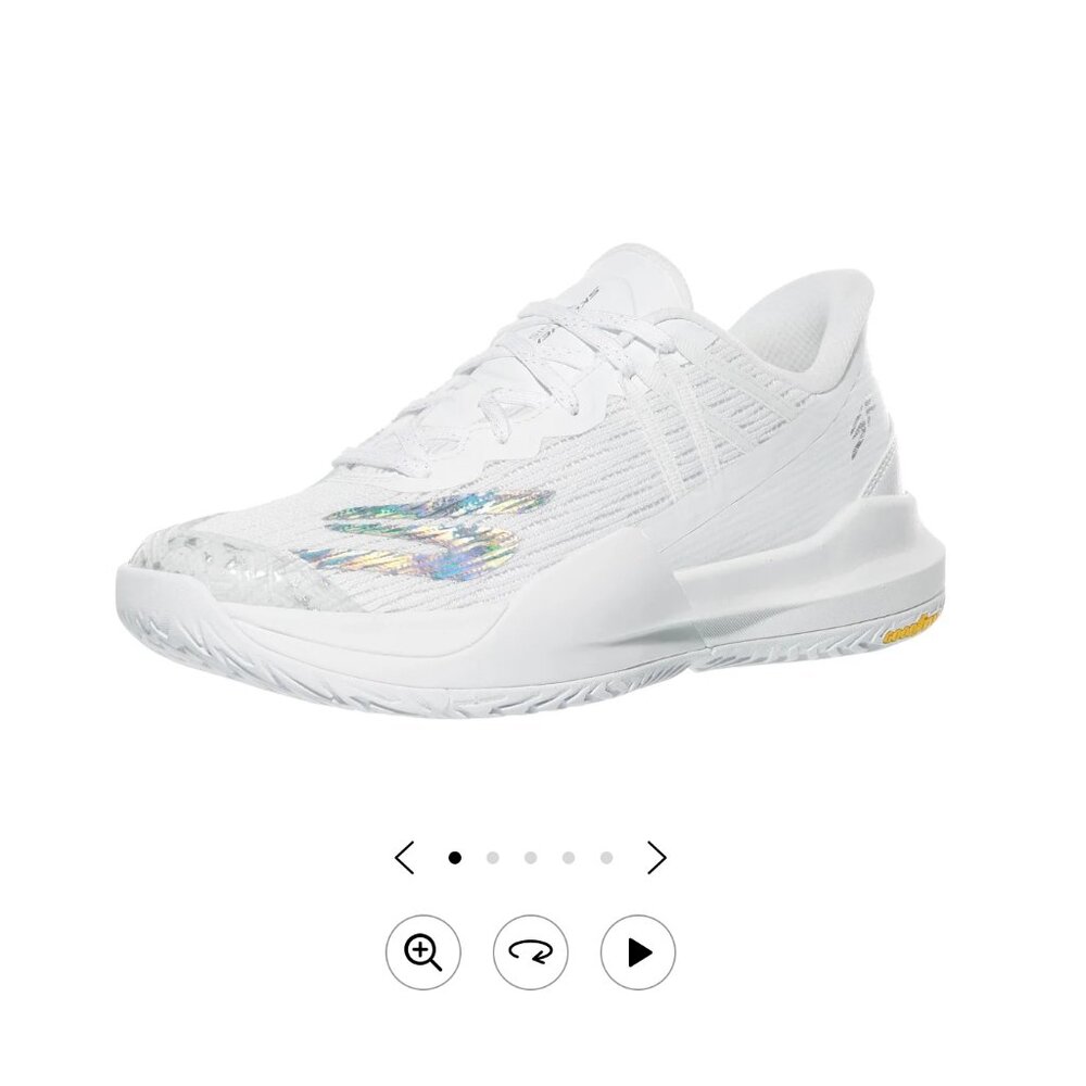 Skechers Baseline Bully Tennis Court Shoe - Women's - White/Silver - 10 - New